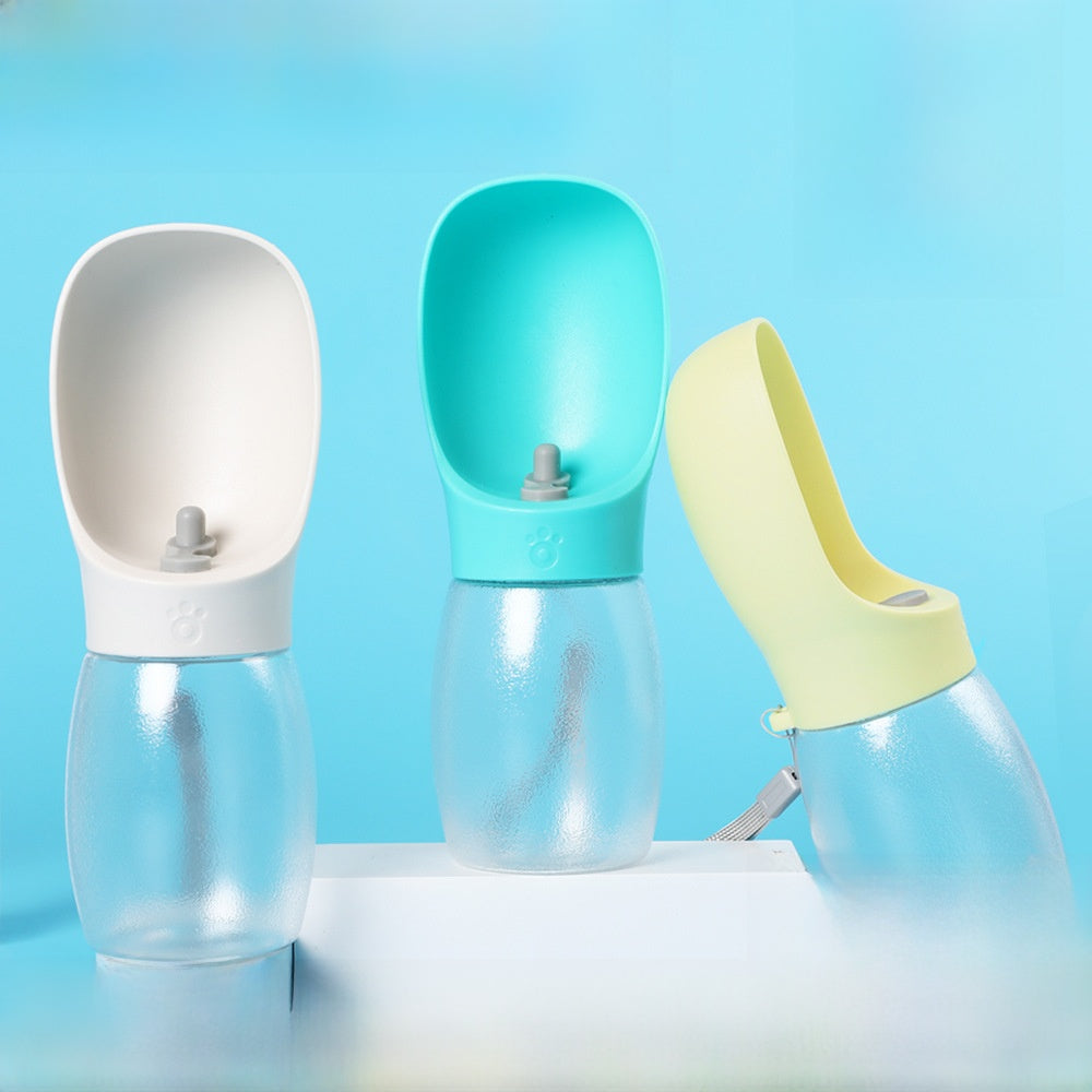 Portable water bottle for pets