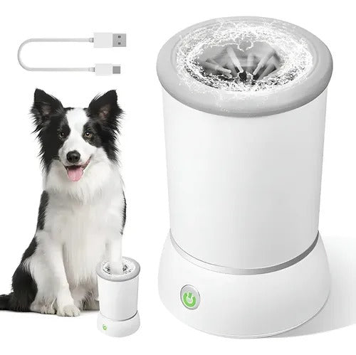 Limpiador eléctrico de goma para mascotas