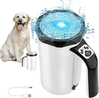 Limpiador eléctrico de patas para mascotas