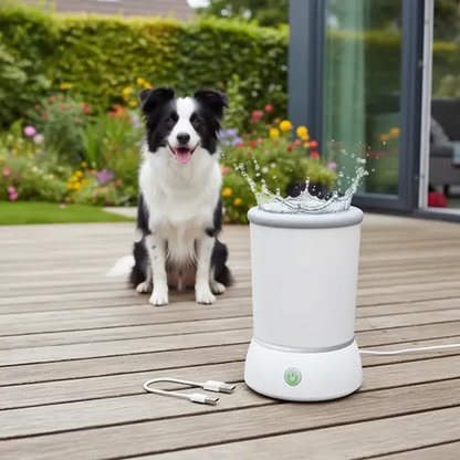 Limpiador eléctrico de patas para mascotas